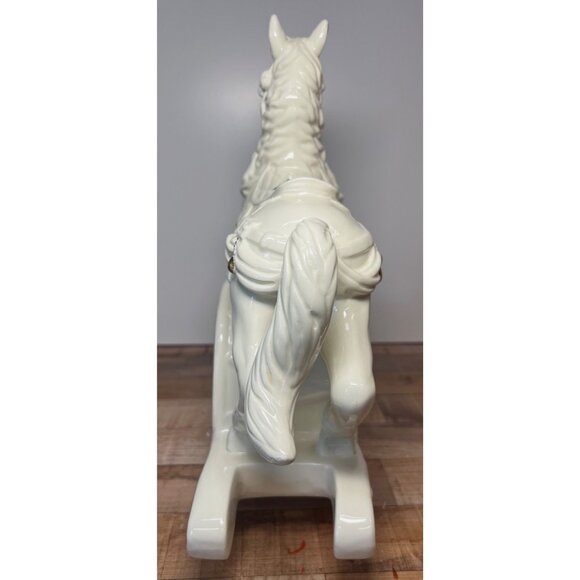 Holiday Rocking Horse Figurine, Plays Music, Large - Picture 5 of 9